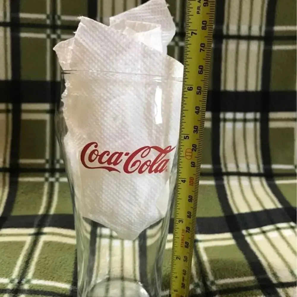 3 Coca‎ Cola Glasses Red Writing